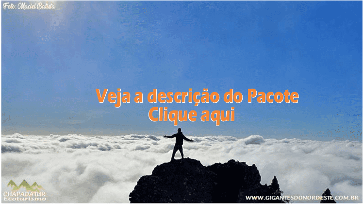 Trekking gigantes do nordeste 2 dias